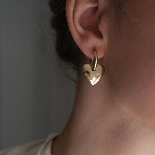 Eyrnalokkar | Reversible hearts