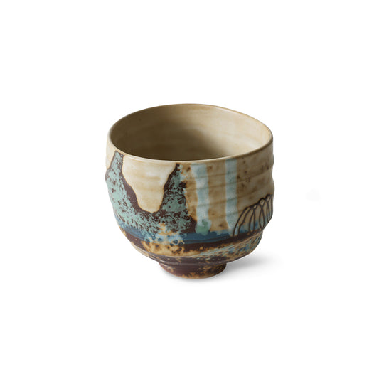 HKLIVING | Artist ceramics | Kaffibolli | Scratched