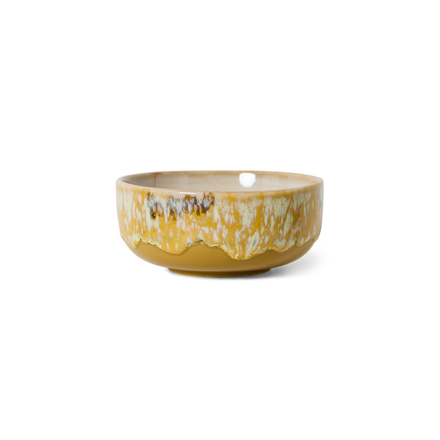 HKLIVING | 70s Ceramics | Tapas skál | Sunbeam