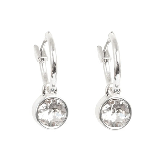 Eyrnalokkar Hangandi | Crystal clear | Swarovski