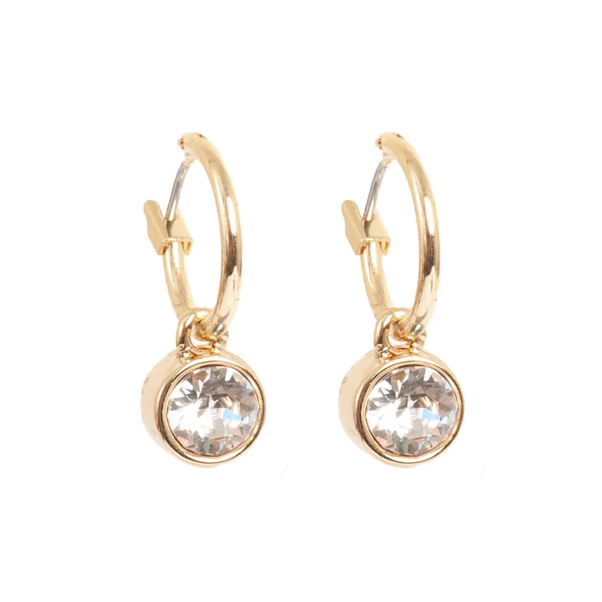 Eyrnalokkar Hangandi | Crystal Clear | Swarovski