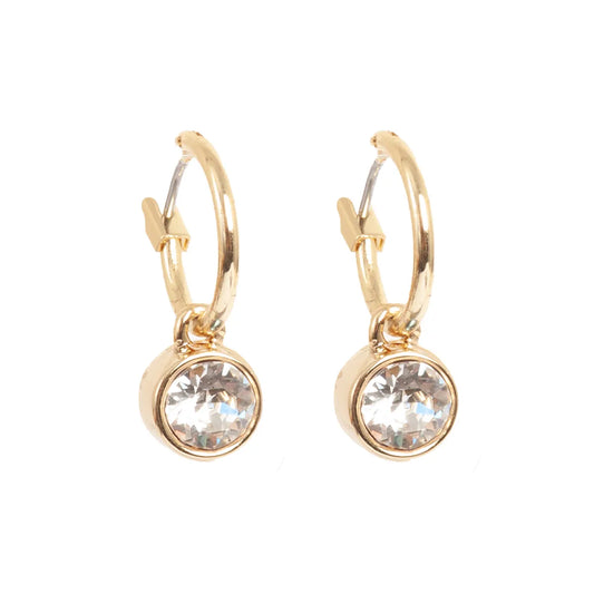 Eyrnalokkar Hangandi | Crystal Clear | Swarovski