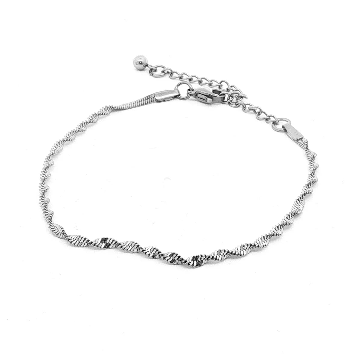 Just Oslo | Armband| Twisted Snake | Silfur