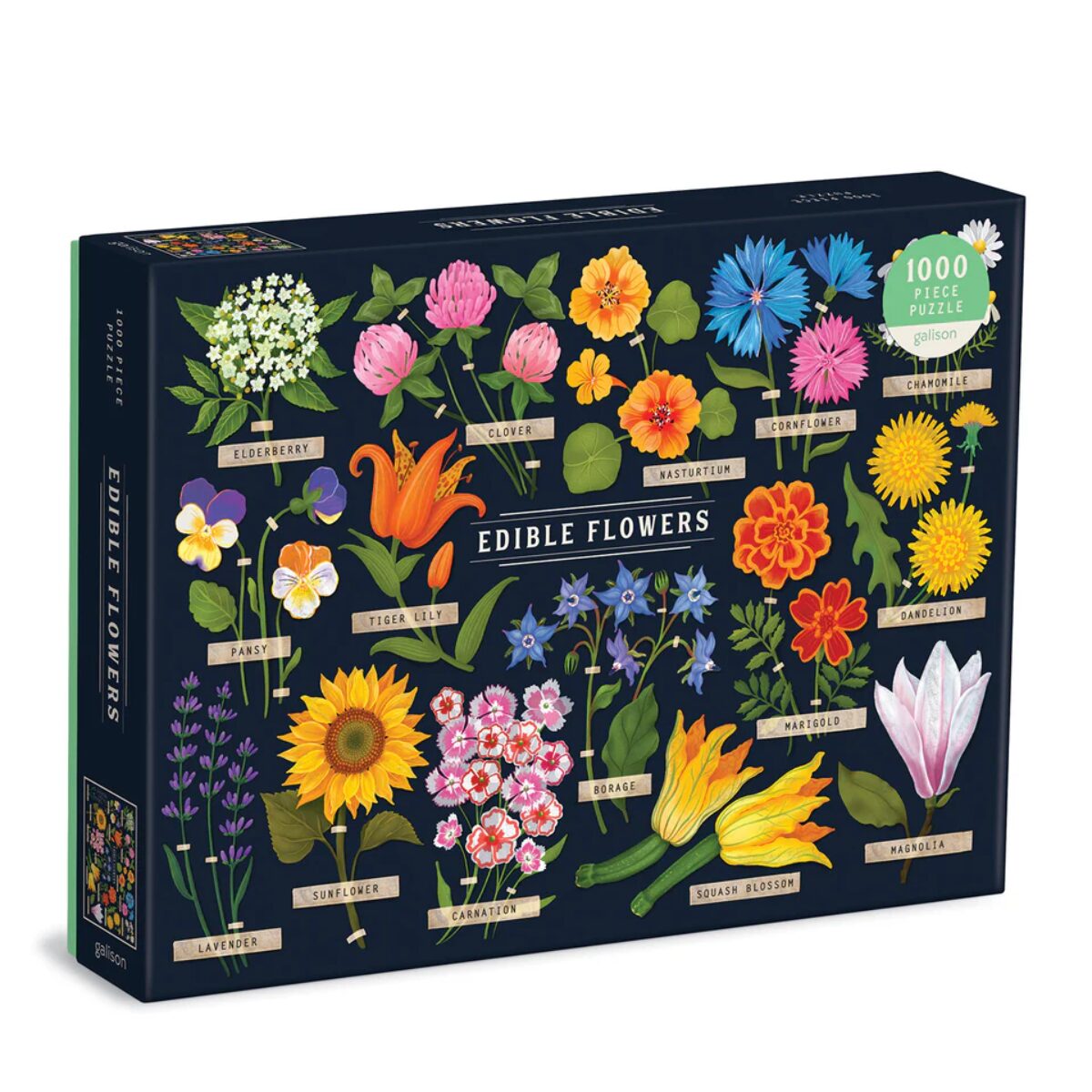 Púsl | Edible Flowers | 1000 stk