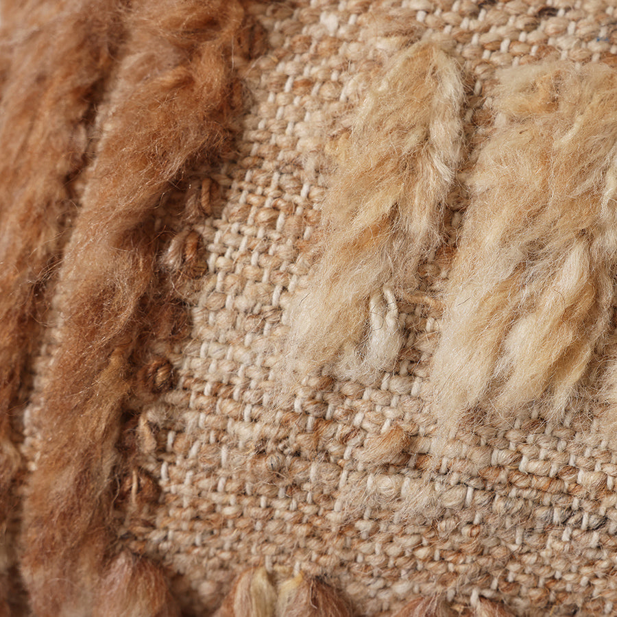 HKLiving | Natural furry cushion | púði