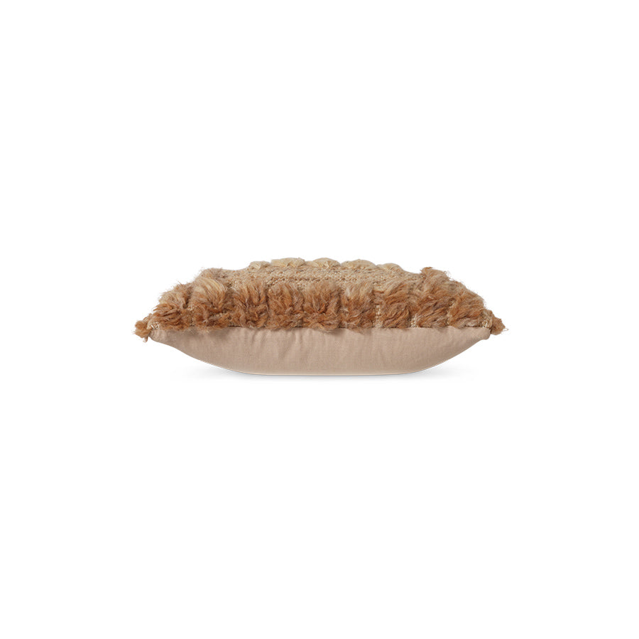 HKLiving | Natural furry cushion | púði