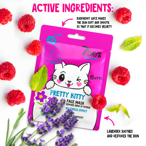 7DAYS | Gjafasett | FUNNY BEAUTY SET PRETTY KITTY