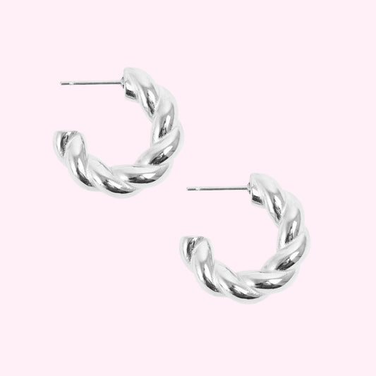 Eyrnalokkar | Tone Damli | Silfurhringir