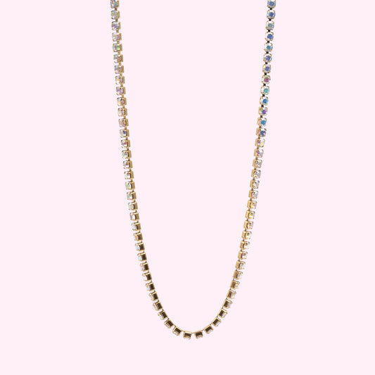 Hálsfesti | Tone Damli | Gull með steinum