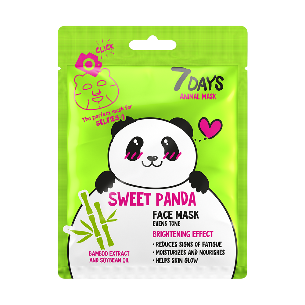 7DAYS | Andlitsmaski | Dýra | Sweet Panda