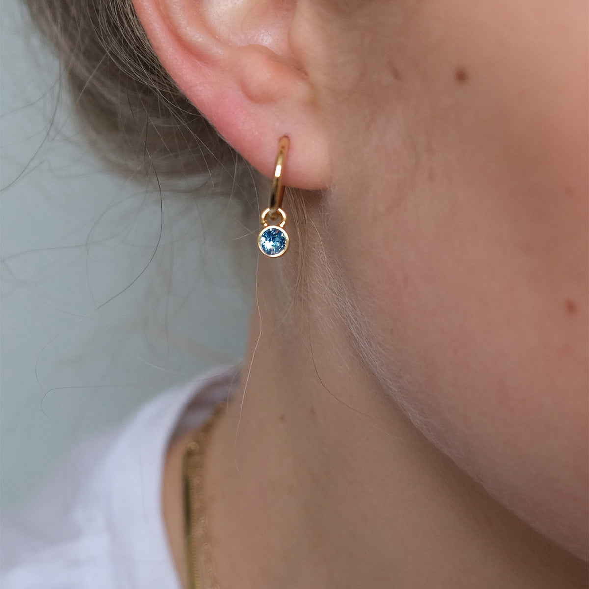 Eyrnalokkar Hangandi-litlir-Swarovski
