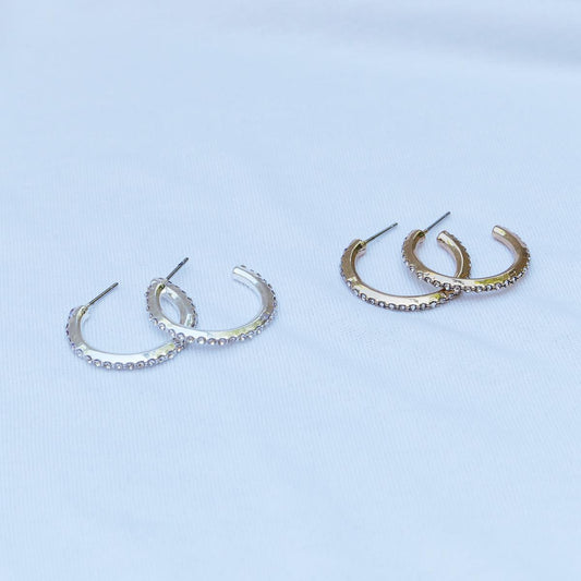 Eyrnalokkar - Silfur Basics