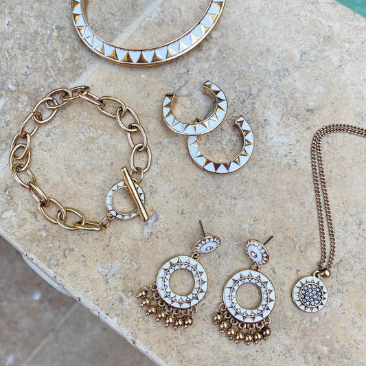 Armband með lás | Morning sun