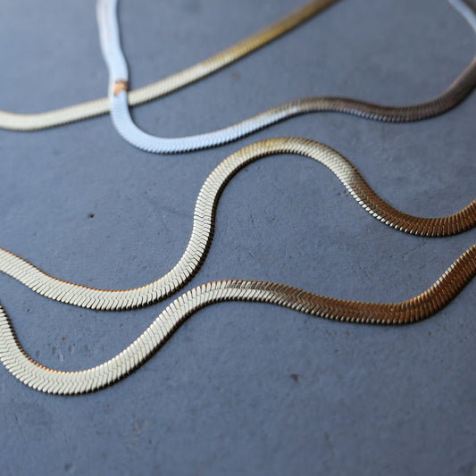Armband- Steel snake -Stál- Silfur