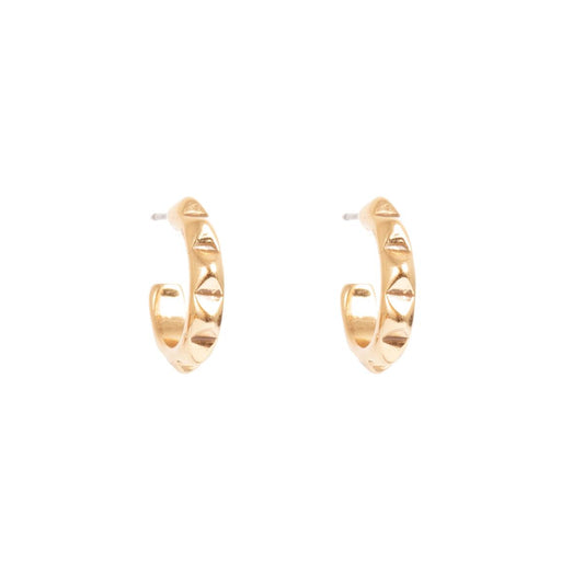 Eyrnalokkar- Gull- Chains and Edges